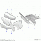 SCRAMBLER 850 48 Body, side panels - a20sva85a3 (c102374-11)