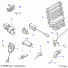 SCRAMBLER XP 1000 55 Electrical, switches, ecu and control modules - a20sge95...