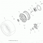 SCRAMBLER XP 1000 EU 3PC (A20SVE95KR) Wheels, rear and hub - a20sve95kr (49atvwheelrear10spxp8...