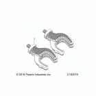 SPORTSMAN 1000 XP 48 (A20SXD95A9/E95AG) Body, lock and ride ratchet grip - a20sxd95a9 (c102019)