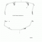 SPORTSMAN 1000 XP 48 (A20SXD95A9/E95AG) Body, rack extenders - a20sxd95a9
