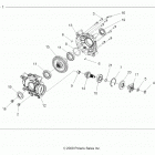 SPORTSMAN 1000 XP 48 (A20SXD95A9/E95AG) Drive train, rear gearcase internals - a20sxd95a9  /  e9...
