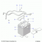 SPORTSMAN 1000 XP 48 (A20SXD95A9/E95AG) Electrical, battery - a20sxd95a9  /  e95ag (c102024)