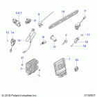 SPORTSMAN 1000 XP 48 (A20SXD95A9/E95AG) Electrical, switches, sensors, ecu and control modules -...