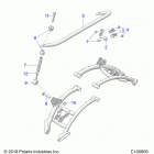 SPORTSMAN 1000 XP 48 (A20SXD95A9/E95AG) Suspension, stabilizer bar - a20sxd95a9 (c100809)