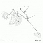 SPORTSMAN 1000 XP 55 (A20SLZ95AE) Drive train, drive system venting - a20slz95ae (c101775)