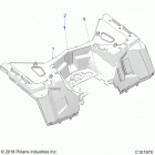 SPORTSMAN 1000 XP EU EGI (A20SXE95KL/KR) Body, rear cab - a20sxe95kl  /  kr (c101970)