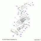 SPORTSMAN 1000 XP EU EGI (A20SXE95KL/KR) Body, rear rack - a20sxe95kl  /  kr (c0210761-1)