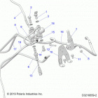 SPORTSMAN 1000 XP EU EGI (A20SXE95KL/KR) Brakes, valve system - a20sxe95kl  /  kr (c0210659-2)