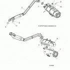 SPORTSMAN 1000XP TOURING (A20SYE95AD) Engine, exhaust - a20sye95ad