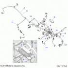 SPORTSMAN 450 HO (A20SEA50A1/A5/CA1/CA5/E50A1/CA1/CA5) Electrical, main wire harness - a20sea50a1  /  a5  /  ca...