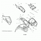 SPORTSMAN 450 HO EPS Body, front cab and side panels - a20see50a1  /  a5  /  ...