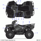 SPORTSMAN 450 HO UTILITY Body, decals - a20seg50a1  /  a5  /  ca1  /  ca5 (900123...