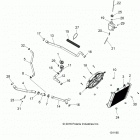 SPORTSMAN 450 HO UTILITY Engine, cooling system - a20seg50a1  /  a5  /  ca1  /  c...