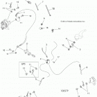 SPORTSMAN 450 HO UTILITY (A20SEG50A1/A5/CA1/CA5) Brakes, brake lines - a20seg50a1  /  a5  /  ca1  /  ca5 ...