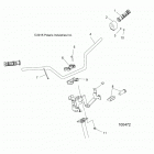 SPORTSMAN 450 HO UTILITY (A20SEG50A1/A5/CA1/CA5) Steering, handlebar and controls - a20seg50a1  /  a5  / ...