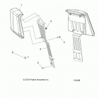 SPORTSMAN 570 6X6 EURO (A20S6E57F1/FL) Body, box backrest - a20s6e57f1  /  fl (100488)