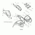 SPORTSMAN 570 6X6 EURO (A20S6E57F1/FL) Body, front cab and side panels - a20s6e57f1  /  fl [101...