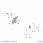 SPORTSMAN 570 6X6 EURO (A20S6E57F1/FL) Electrical, turn signals and horn - a20s6e57f1  /  fl (c...