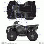 SPORTSMAN 570 EPS EU (A20SEA57F1/E57F1) Body, decals - a20sea57f1  /  e57f1 (900145-01)