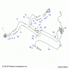 SPORTSMAN 570 EPS EU 3PC (A20SEE57K1) Brakes, rear brake lines - a20see57k1 (c0201046-1)