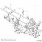 SPORTSMAN 570 EPS HD UTILITY AUS/NZ (A20SUE57D5) Chassis, frame - a20sue57d5 (c102152)