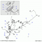 SPORTSMAN 570 EPS UTILITY (A20SEJ57A1/A4/A7/A9/B1/B4/B7/B9) Electrical, main wire harness - a20sej57a1  /  a4  /  a7...