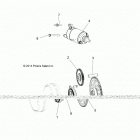 SPORTSMAN 570 EPS UTILITY (A20SEJ57A1/A4/A7/A9/B1/B4/B7/B9) Engine, starter drive - a20sej57a1  /  a4  /  a7  /  a9 ...