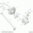 SPORTSMAN 570 EPS UTILITY (A20SEJ57A1/A4/A7/A9/B1/B4/B7/B9) Engine, throttle body and fuel rail, evap - a20sej57b1  ...