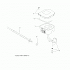 SPORTSMAN 570 EPS UTILITY (A20SEJ57A1/A4/A7/A9/B1/B4/B7/B9) Steering, controls, throttle asm. and cable - a20sej57a1...