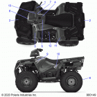 SPORTSMAN 570 EU TRACTOR ZUGLOF (A20SET57C1/C2/F1) Body, decals -   a20set57c1  /  c2  /  f1 (900149-01)