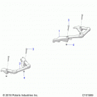 SPORTSMAN 570 EU TRACTOR ZUGLOF (A20SET57C1/C2/F1) Body, passenger hand grips -   a20set57c1  /  c2  /  f1 ...