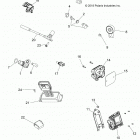 SPORTSMAN 570 EU TRACTOR ZUGLOF (A20SET57C1/C2/F1) Electrical, switches, sensors and ecm -   a20set57c1  / ...