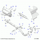 SPORTSMAN 570 PREMIUM EU TRACTOR ZUGLOF  (A20SHE57FP/S57CP/FP/CU) Engine, exhaust - a20she57fp  /  s57cp  /  fp  /  cu [c1...