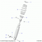 SPORTSMAN 570 PREMIUM EU TRACTOR ZUGLOF  (A20SHE57FP/S57CP/FP/CU) Suspension, front shock - a20she57fp  /  s57cp  /  fp  /...