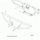 SPORTSMAN 570 PREMIUM HUNTER (A20SHD57A9) Body, brushguard - a20shd57a9 (100448)