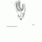 SPORTSMAN 570 PREMIUM HUNTER (A20SHD57A9) Body, lock and ride ratchet grip - a20shd57a9 (101101)