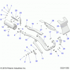 SPORTSMAN 570 PREMIUM HUNTER (A20SHD57A9) Engine, exhaust - a20shd57a9 (c0211353)