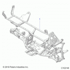 SPORTSMAN 570 SP TOURING (A20SJE57AX/BX) Chassis, frame - a20sje57ax (c102140)