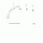 SPORTSMAN 570 SP TOURING (A20SJE57AX/BX) Engine, air intake system support bracket - a20sje57ax  ...