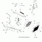 SPORTSMAN 570 SP TOURING (A20SJE57AX/BX) Engine, cooling system - a20sje57ax  /  bx (101198)