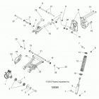 SPORTSMAN 570 SP TOURING (A20SJE57AX/BX) Suspension, rear - a20sje57ax  /  bx (100090)