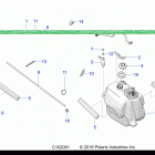 SPORTSMAN 570 TOURING EPS TRACTOR (A20SDS57C5) Body, fuel tank asm. - a20sds57c5 (c102061)