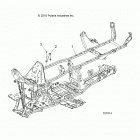 SPORTSMAN 570 TOURING EPS TRACTOR (A20SDS57C5) Chassis, frame -a20sds57c5 (101014)