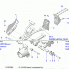 SPORTSMAN 570 TOURING EPS TRACTOR (A20SDS57C5) Suspension, rear - a20sds57c5