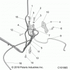 SPORTSMAN 570 TOURING EPS TRACTOR SP (A20SJS57CH) Brakes, valve system - a20sjs57ch (c101865)