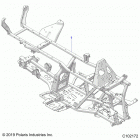 SPORTSMAN 570 TOURING EPS TRACTOR SP (A20SJS57CH) Chassis, frame - a20sjs57ch (c102172)