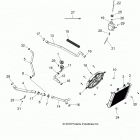 SPORTSMAN 570 TOURING EPS TRACTOR SP (A20SJS57CH) Engine, cooling system - a20sjs57ch (101187)