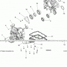 SPORTSMAN 570 TOURING EPS TRACTOR SP (A20SJS57CH) Engine, crankcase - a20sjs57ch (100043)