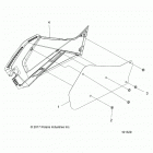 SPORTSMAN 570 TRACTOR ZUGLOF (A20SET57C1/C2/F1) Body, right hand side panel heat shield and hardware 1 u...